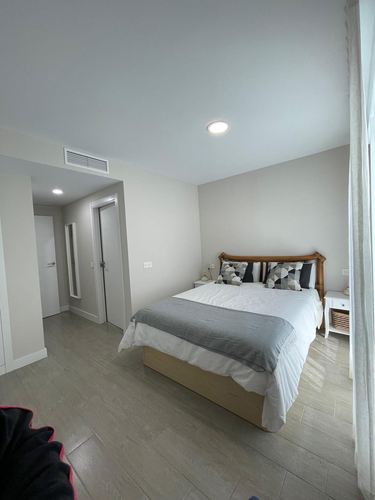 Dormitorio 2, cama doble grande, apartamento Duna Beach en Torrox Costa