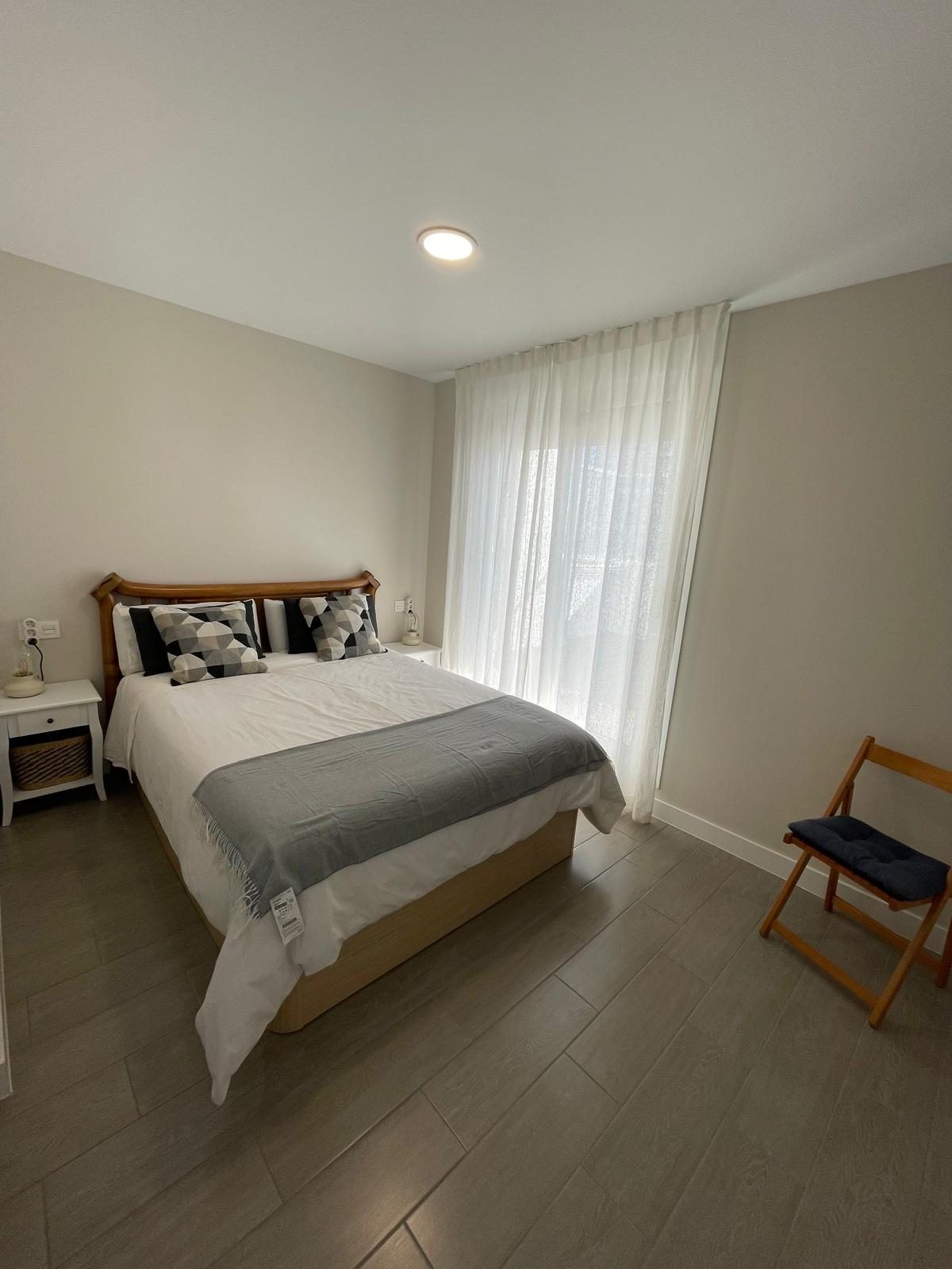 Dormitorio 3, cama doble grande, apartamento Duna Beach en Torrox Costa
